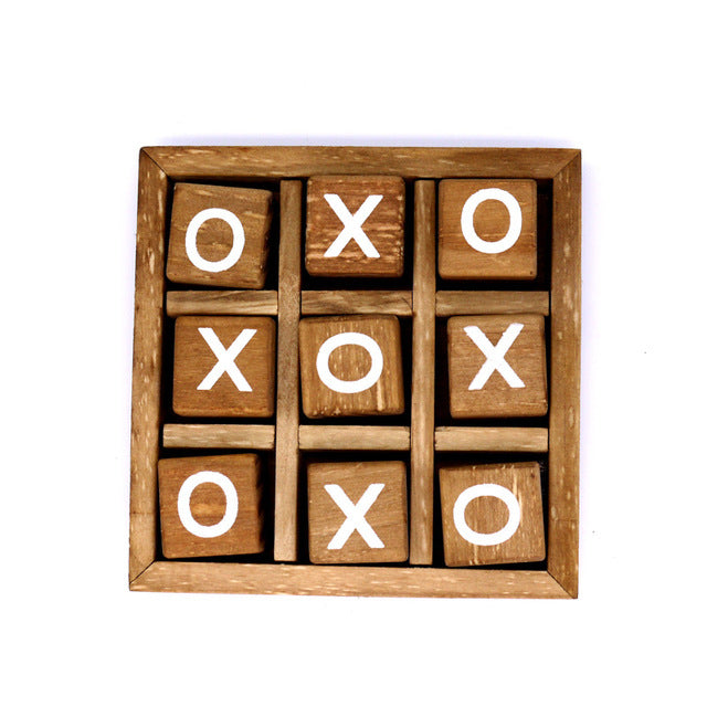 Wooden XO Chess Educational Toy for Children