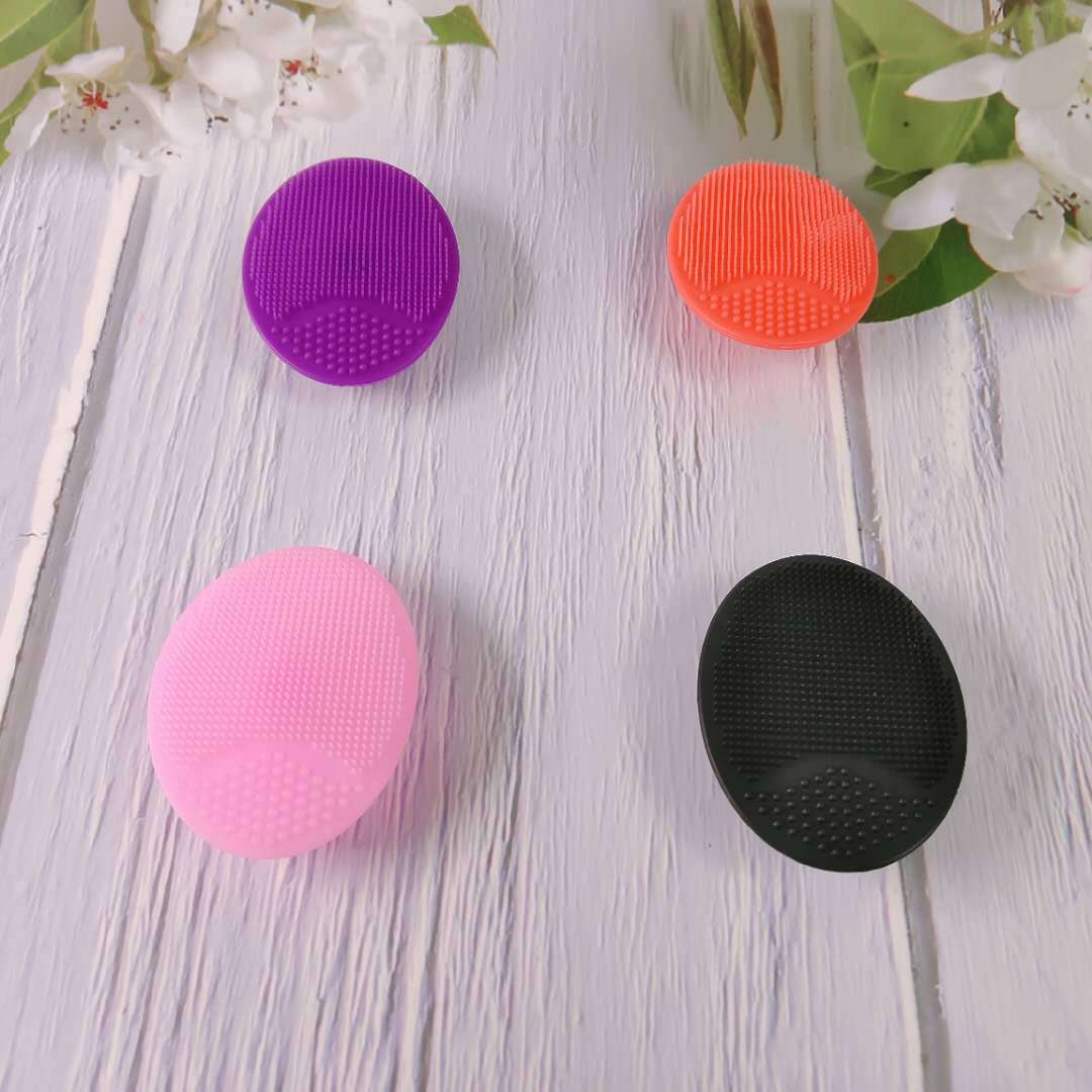 Manual Small Face Wash Brush with Food-Grade Silicone