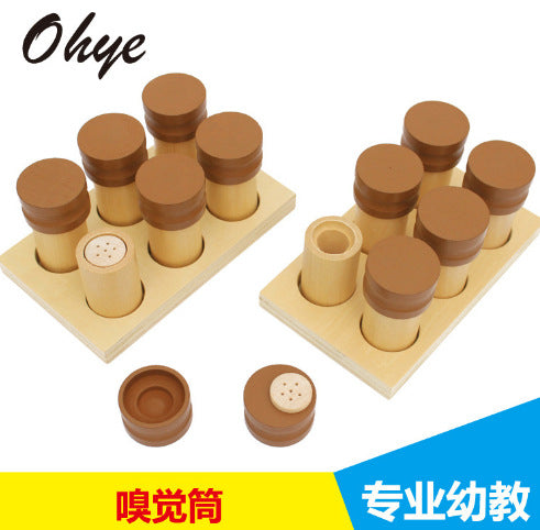 Wooden Montessori Sensory Educational Toy Set for Kids