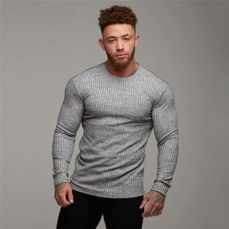 Men's Fitness Knit Base Layer Shirt