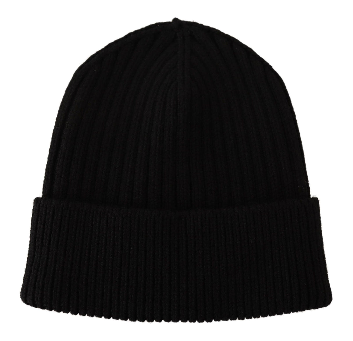 Dolce & Gabbana Black Wool Knit Women Winter Hat
