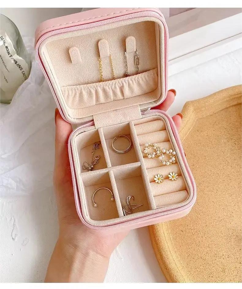 Mini Jewelry Travel Case and Organizer for Women