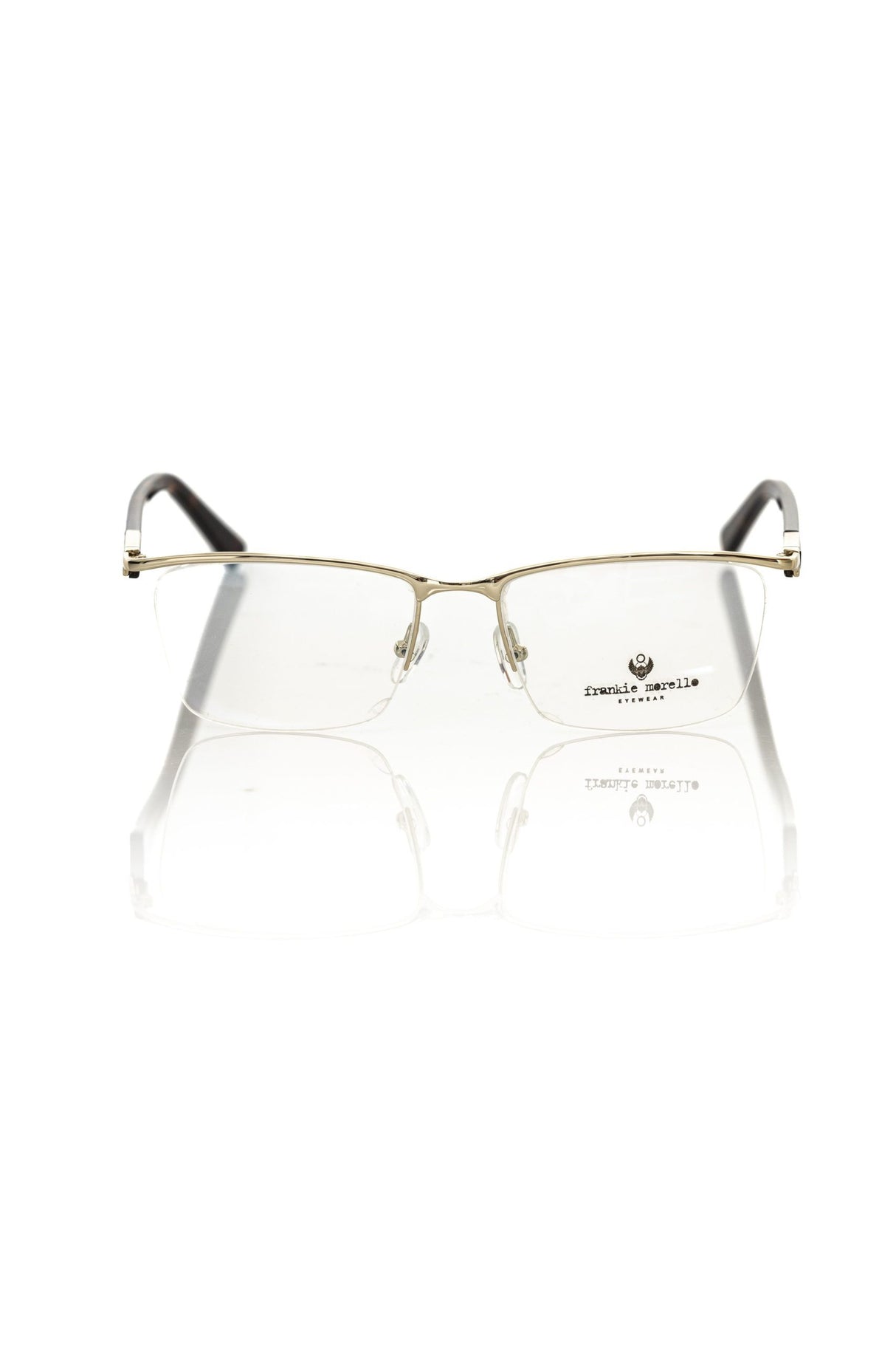 Frankie Morello Gold Metallic Mens Frame