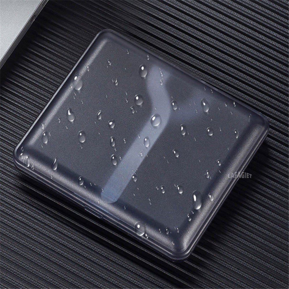 Waterproof Transparent Cigarette Case for Men
