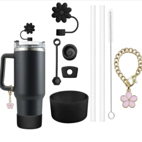 9-Piece Silicone Cup Accessory Set