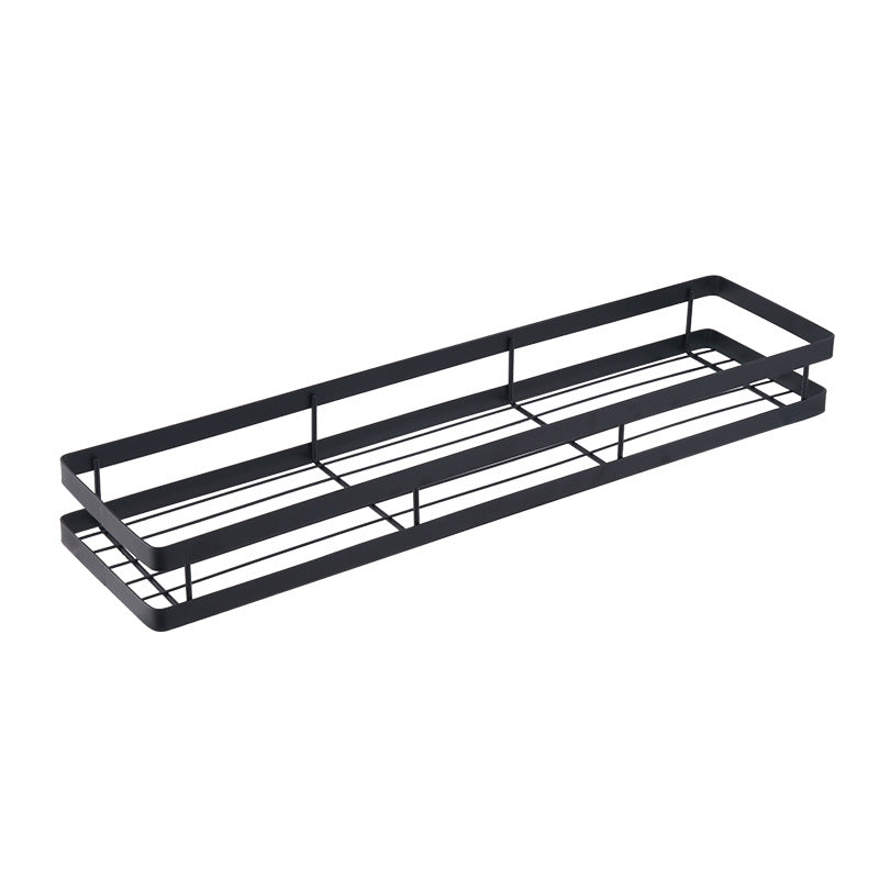 Wall-Mounted Kitchen Spice Rack and Organizer Shelf