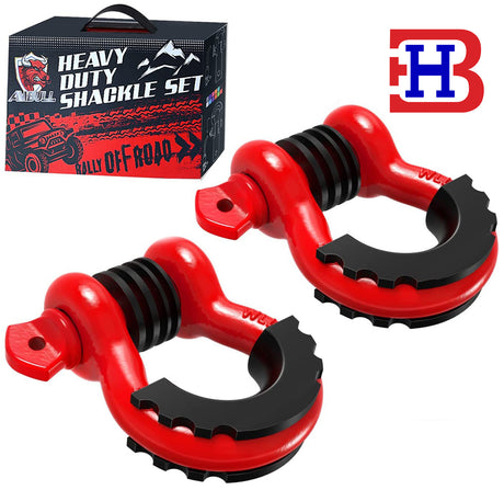 Heavy-Duty 3/4 Bow Shackle for Off-Road Vehicle