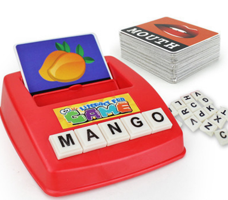 Children's Educational Toy - English Letter Card Machine