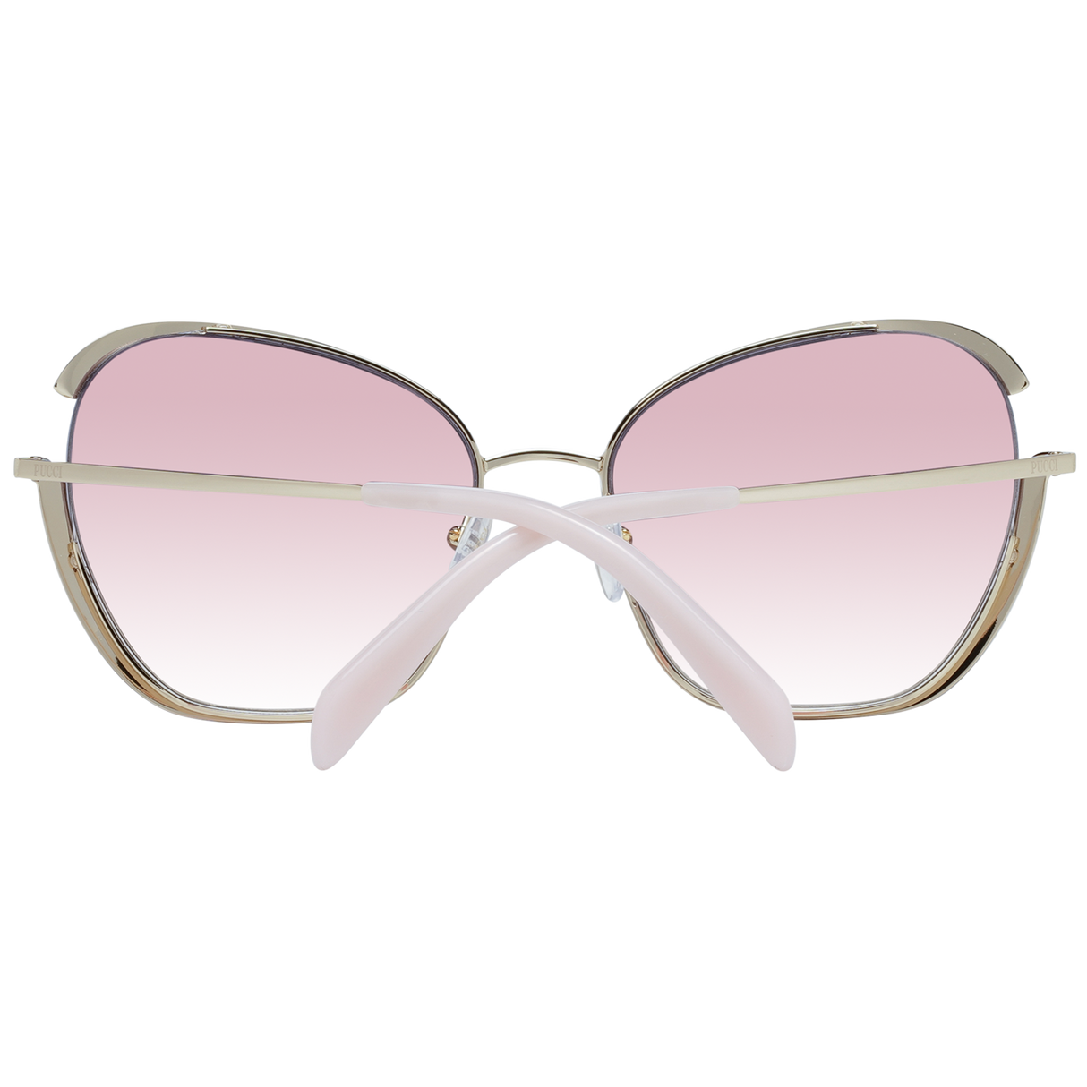 Emilio Pucci Gold Metal Sunglasses
