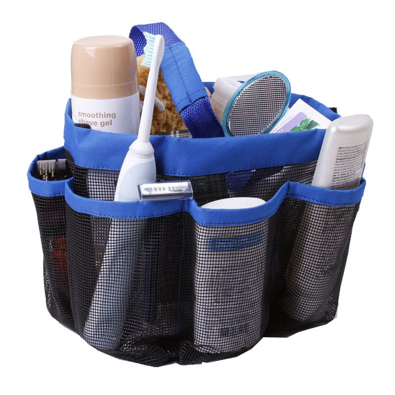 Mesh Bathroom Storage Bag - European Style Travel Toiletry Bag
