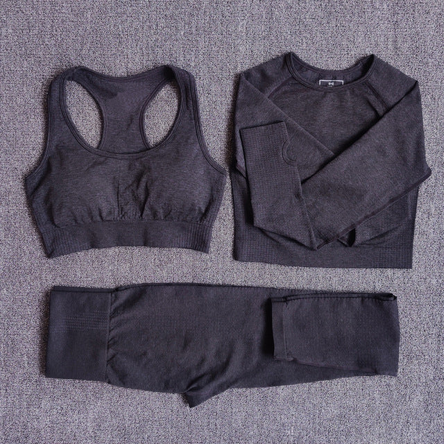 High Waist Yoga Pants Set