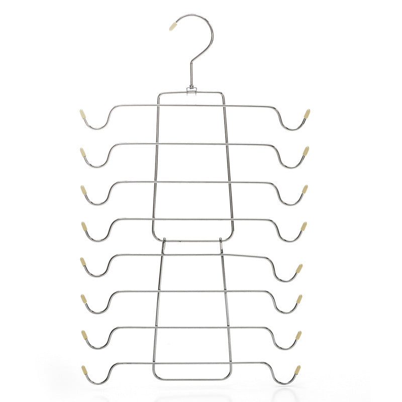 Multifunctional Foldable Clothing Hanger for Storage