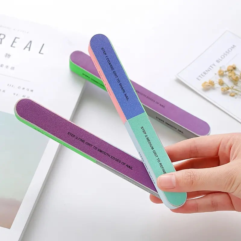 7-Sided Nail File Kit - Creative Sanding Tool