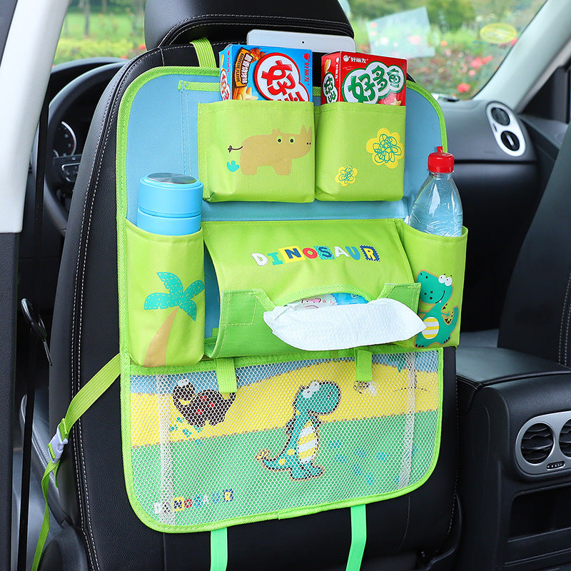 Creative Cartoon Car Seat Back Storage Organizer Bag