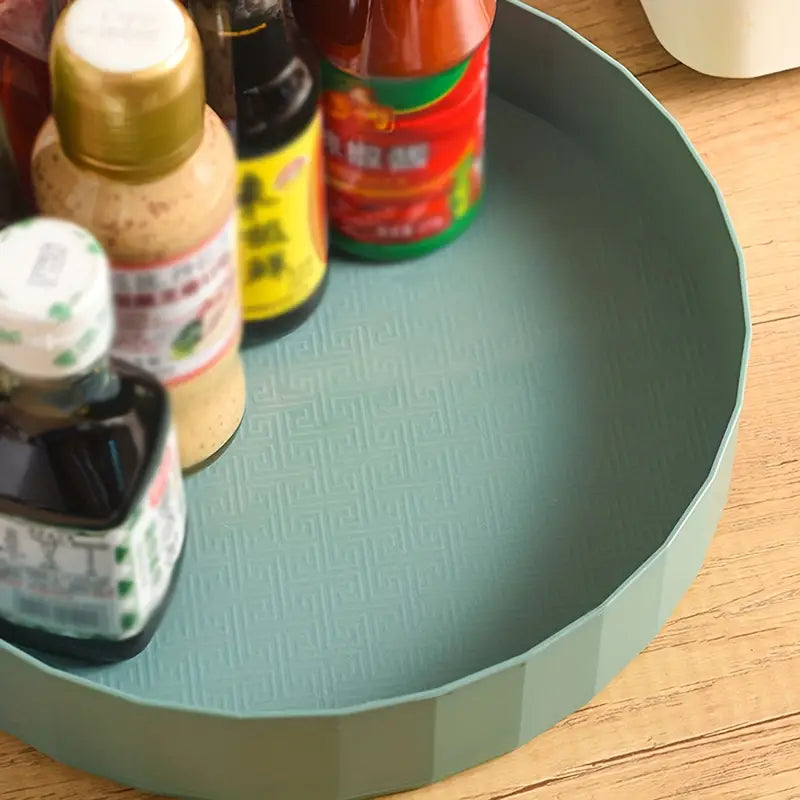 Rotatable Kitchen Storage Rack for Salt and Sauce