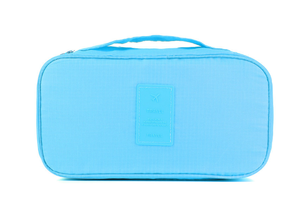 Underwear and Bra Organizer Bag for Travel and Toiletries