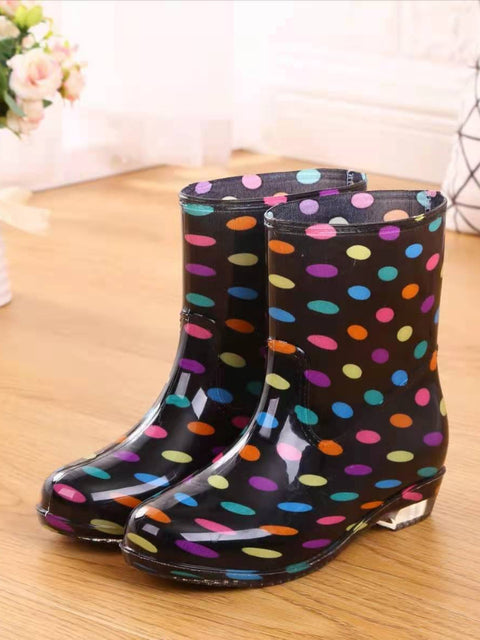 Waterproof Non-Slip Rain Boots for Women and Girls