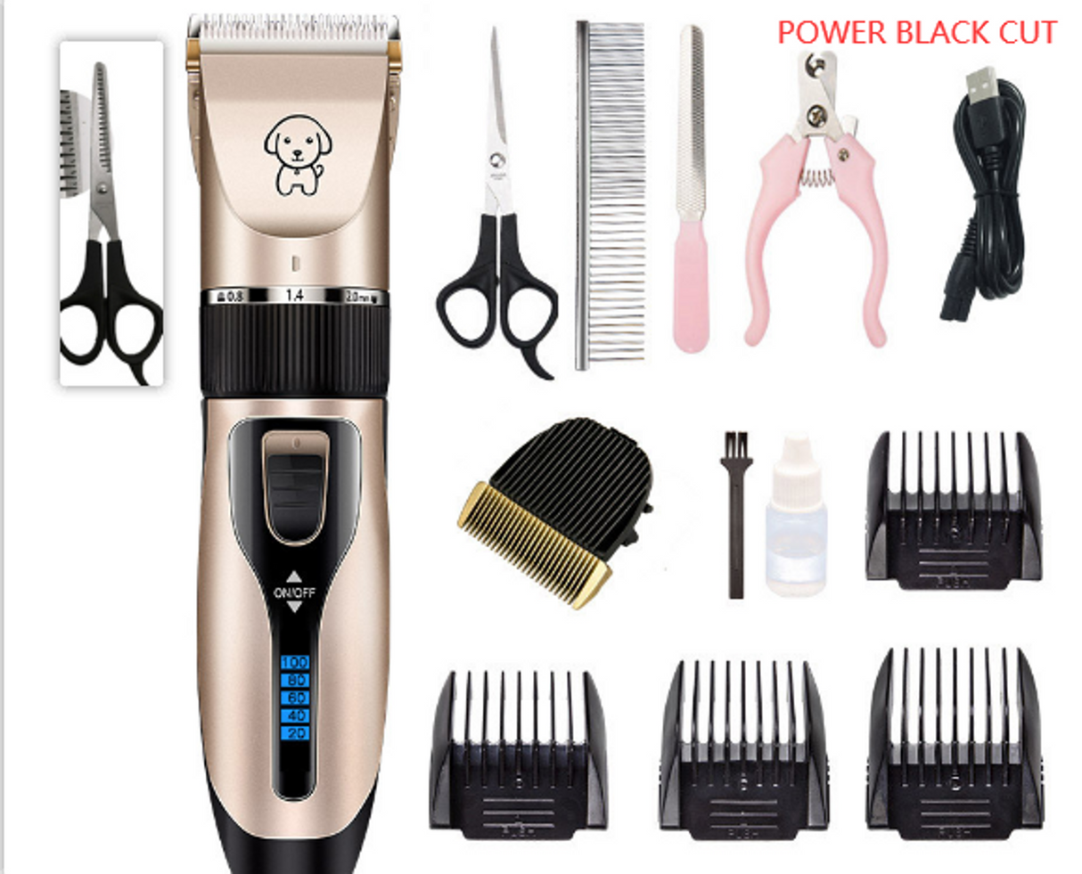 Dog Hair Clippers Trimmer Set