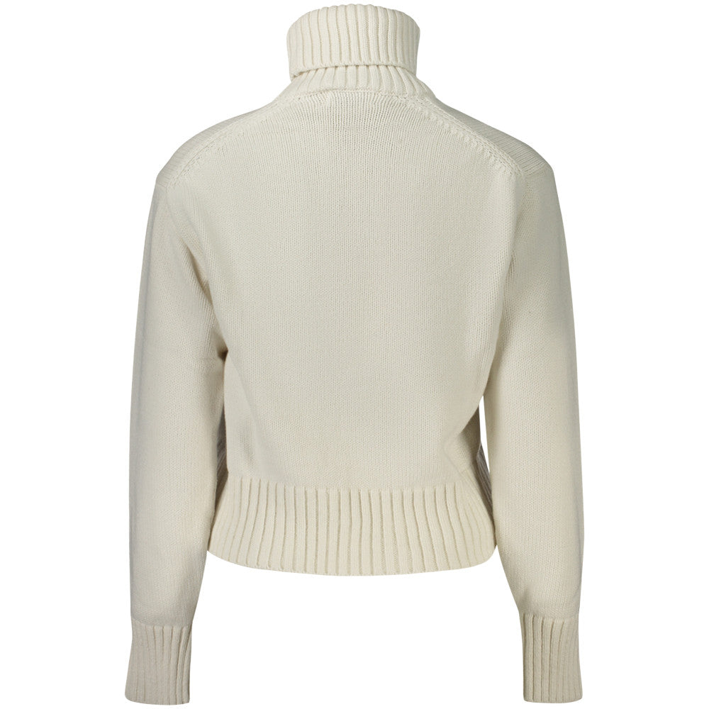Calvin Klein Turtleneck Sweater White - Women's