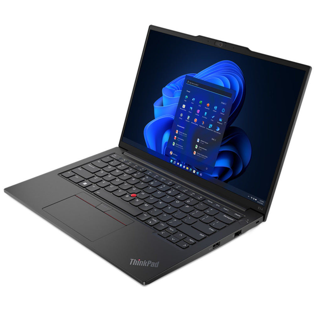 LENOVO NOTEBOOK THINKPAD E16 G2, INTEL ULTRA 5 125U, 3.6GHz-4.3GHz/12MB, 12 CORES, 16GB, 512GB SSD M.2 2242 PCIe, INTEL GRAPHICS, 16' WUXGA 1920x1200, IPS 300NITS, ANTGL, LAN, WIFI6E, USB, USB-C, USB4, HDMI, WIN 11 PRO, 3YW, BLACK