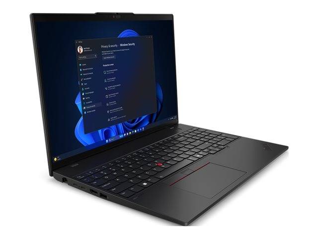 LENOVO NOTEBOOK THINKPAD L16 G1, INTEL ULTRA 5 125U, 12 C, 2.1-4.3GHz/12MB, 16GB, 512GB SSD M.2 2280 PCIe, INTEL GRAPHICS, AI BOOST, 16' WUXGA 1920x1200 IPS, 300NITS, LAN, WIFI6E, USB, USB-C, USB4, HDMI, WIN 11 PRO, 3YW, BLACK