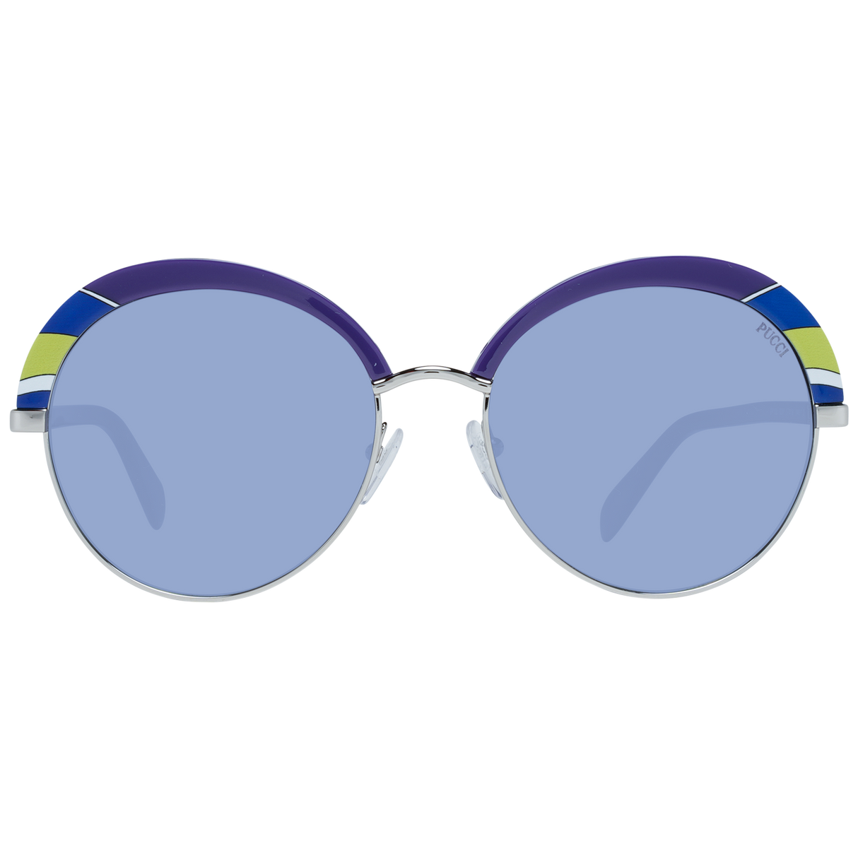 Emilio Pucci Purple Metal Sunglasses