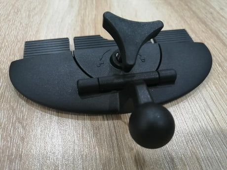 INSTR Replacement CD Player Phone Mount Sturdy 17.2 mm Ball Joint Strong CD Slot Mount with Silicone Pads Friendly for Car Phone Holder GPS Mount Magnetic Mount etc Black