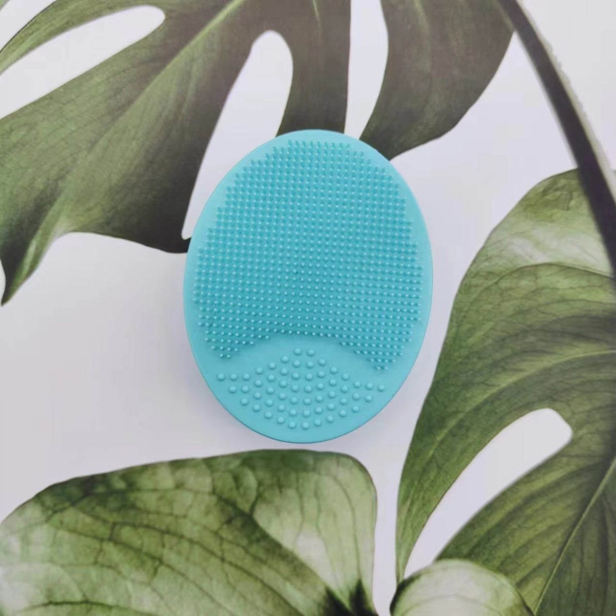 Manual Small Face Wash Brush with Food-Grade Silicone