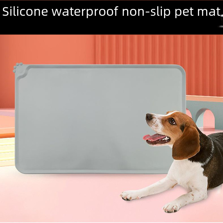 Silicone Pet Feeding Mat - Waterproof & Non-Slip
