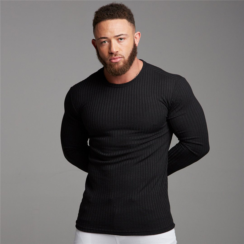 Men's Fitness Knit Base Layer Shirt