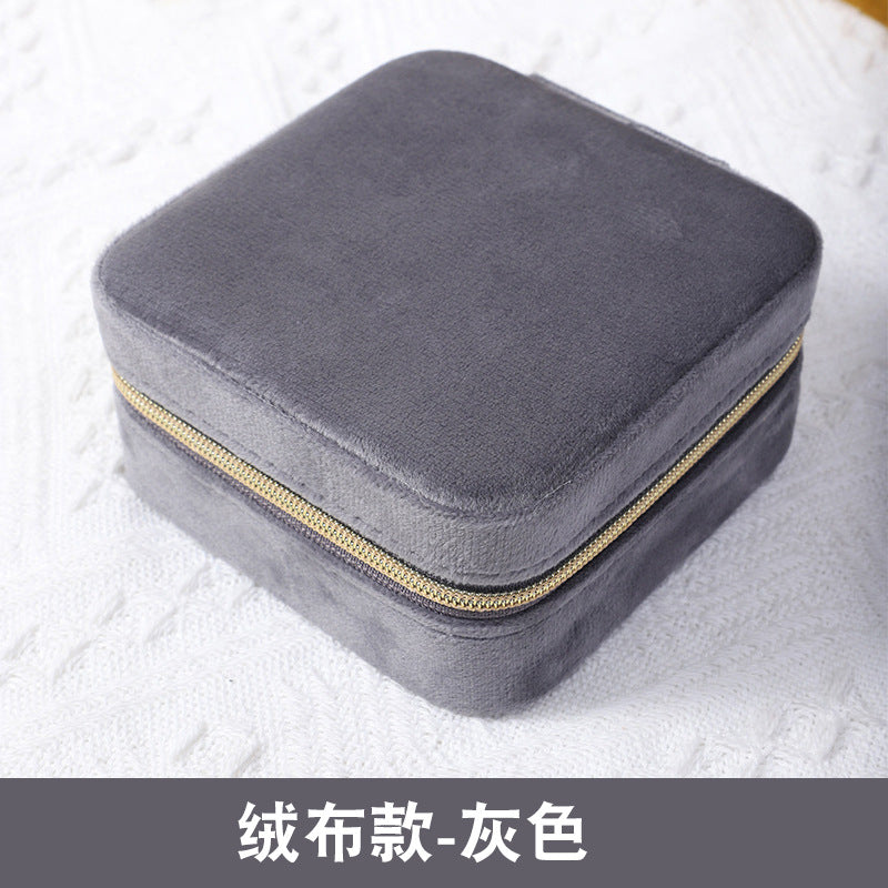 Compact Jewelry Organizer Box for Travel and Storage