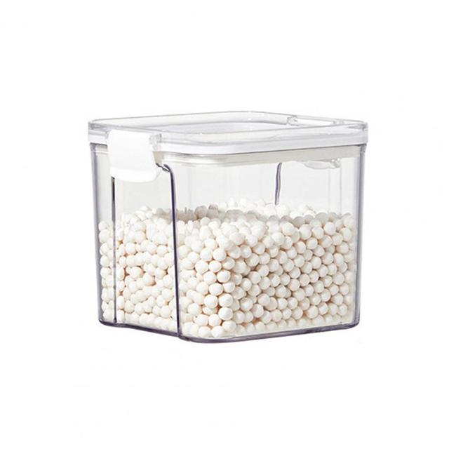 Leak-proof Transparent Rice Storage Jar 460ml