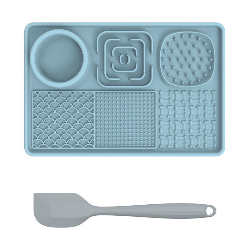Silicone Pet Feeding Mat and Slow Feed Pad