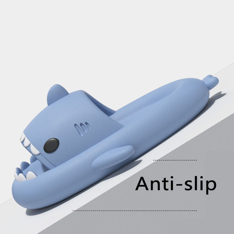 Cartoon Shark Summer Slippers for Kids and Toddlers