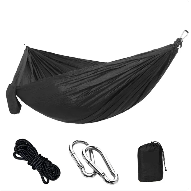 Outdoor Double Camping Hammock - 210T Parachute Nylon