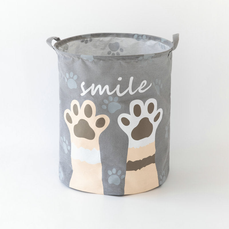 Foldable Laundry Basket and Toy Storage Bucket (1pc)