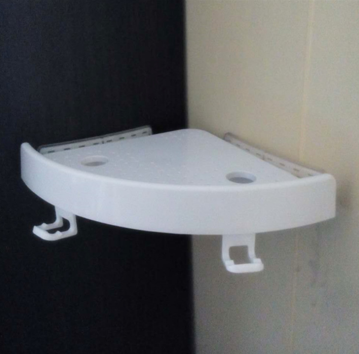 Corner Storage Rack for Bathroom and Kitchen Organizer