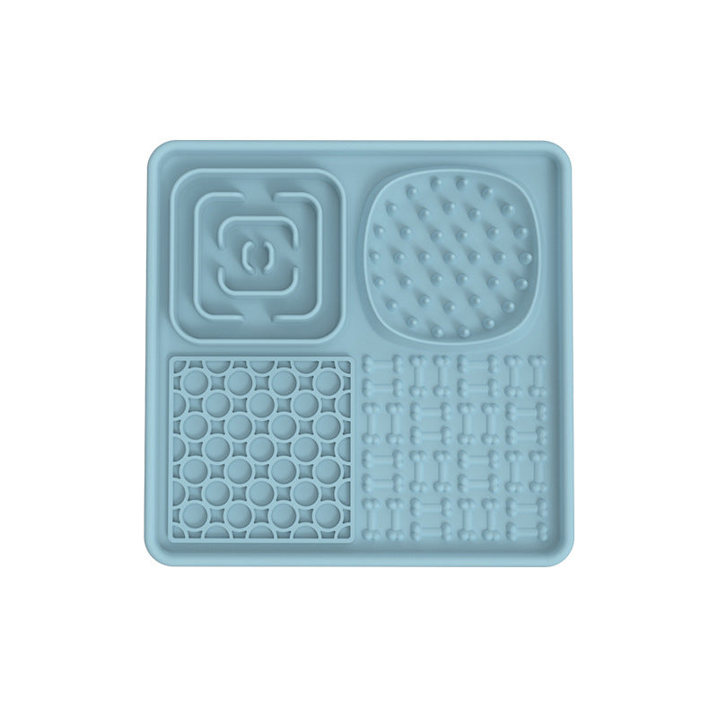 Silicone Pet Feeding Mat and Slow Feed Pad