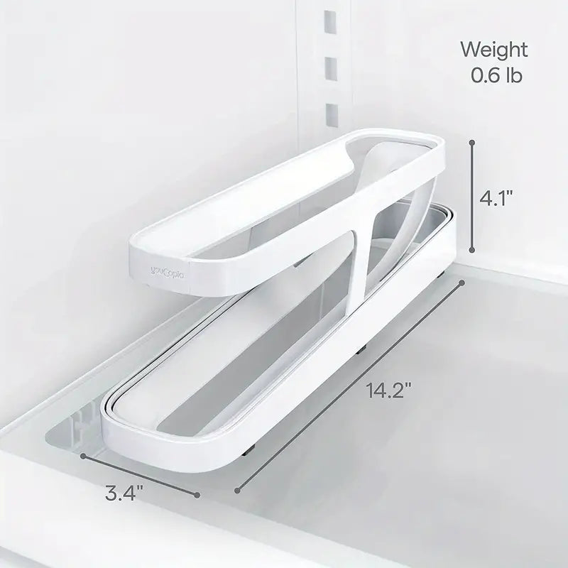 1pc Plastic Egg Holder for Fridge Storage Organizer
