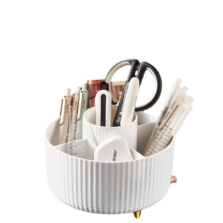 Rotating Large Capacity Luxury Desk Organizer Box