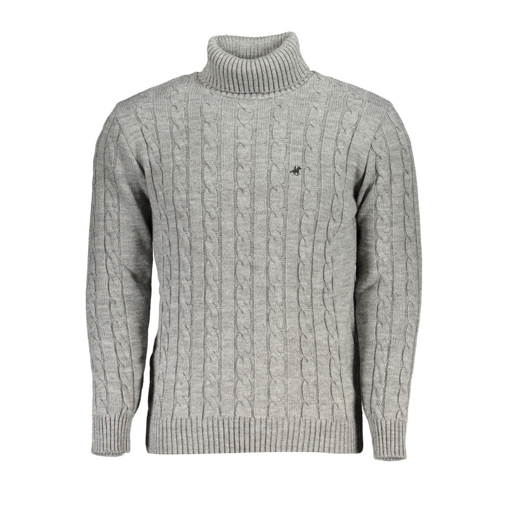 U.S. Grand Polo Sweater Turtle Neck Grey - Men's