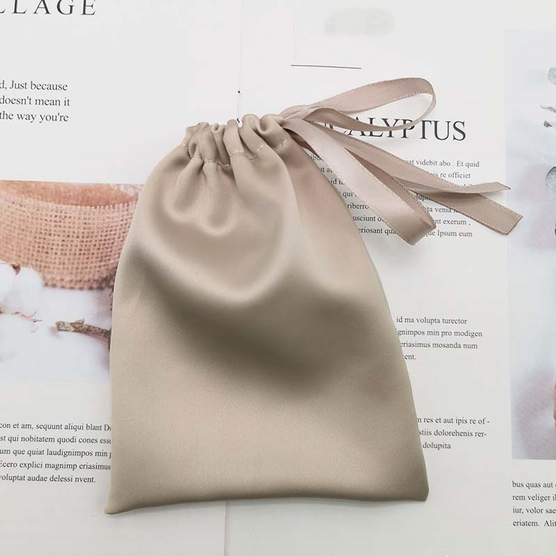 Silk Drawstring Storage Bag – Travel Organizer Pouch
