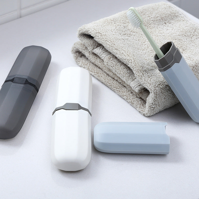 Portable Organizer for Travel Toothbrush Storage