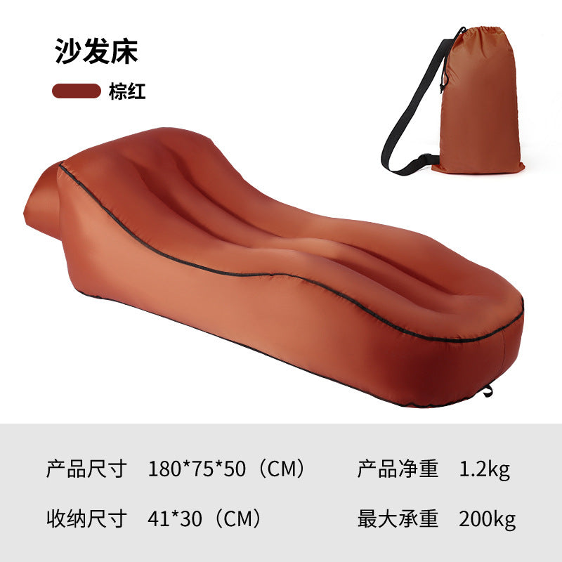 Portable Inflatable Sofa Bed for Outdoor Relaxation