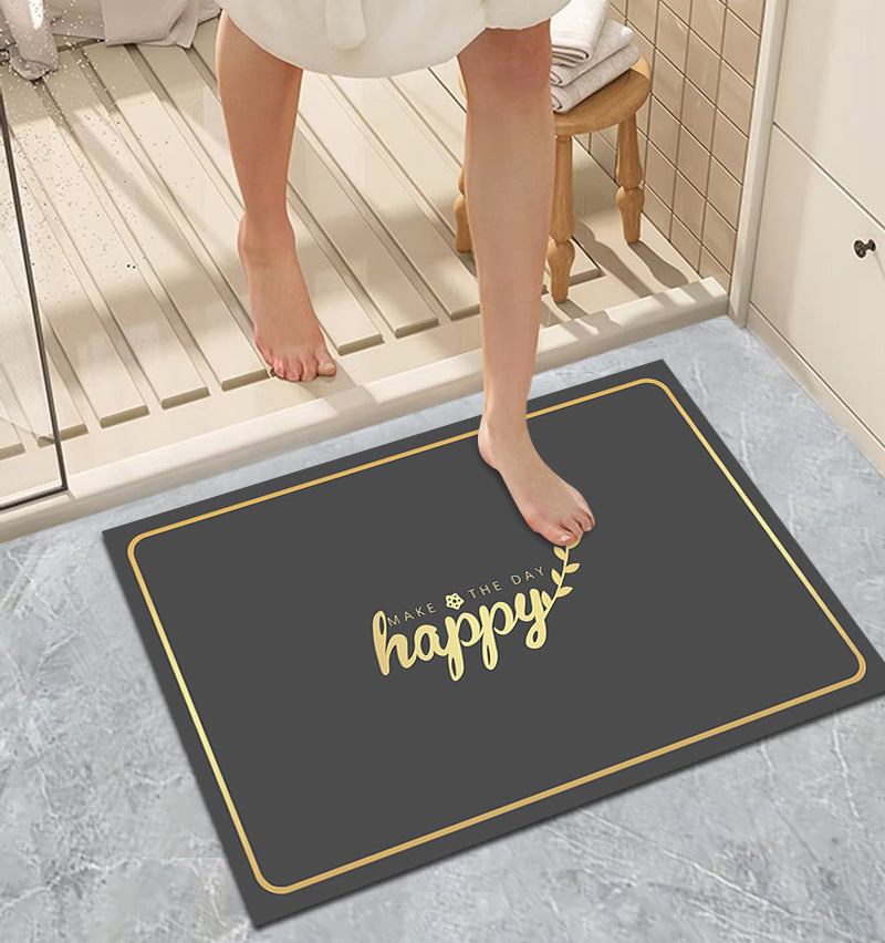 Soft Diatomite Water-Absorbent Bathroom Mat