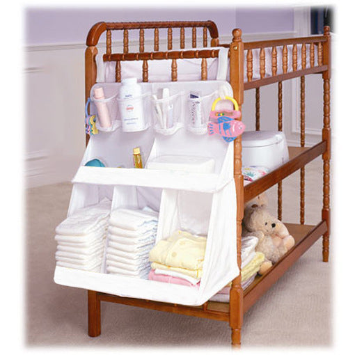 Baby Crib Hanging Storage Bag with 3D Design