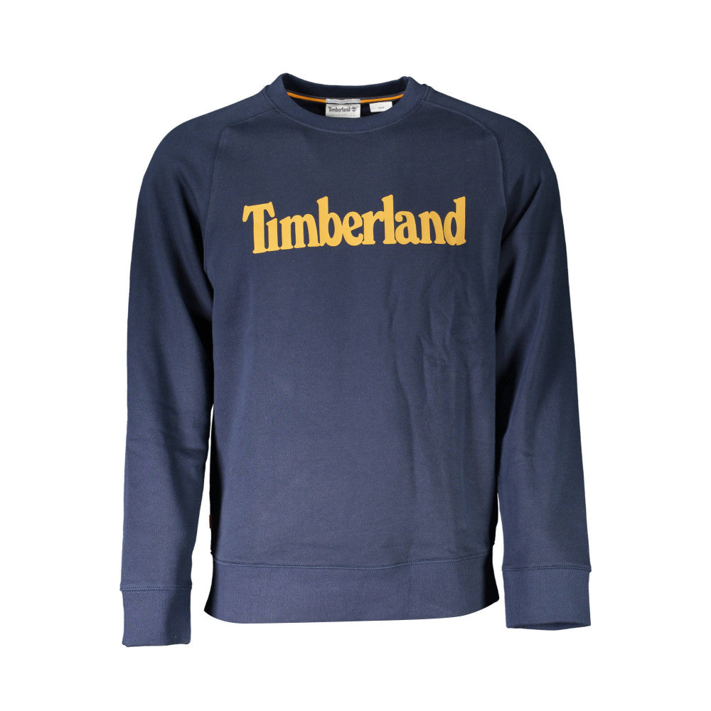 Timberland Hoodie Blue & Yellow Logo - Men's