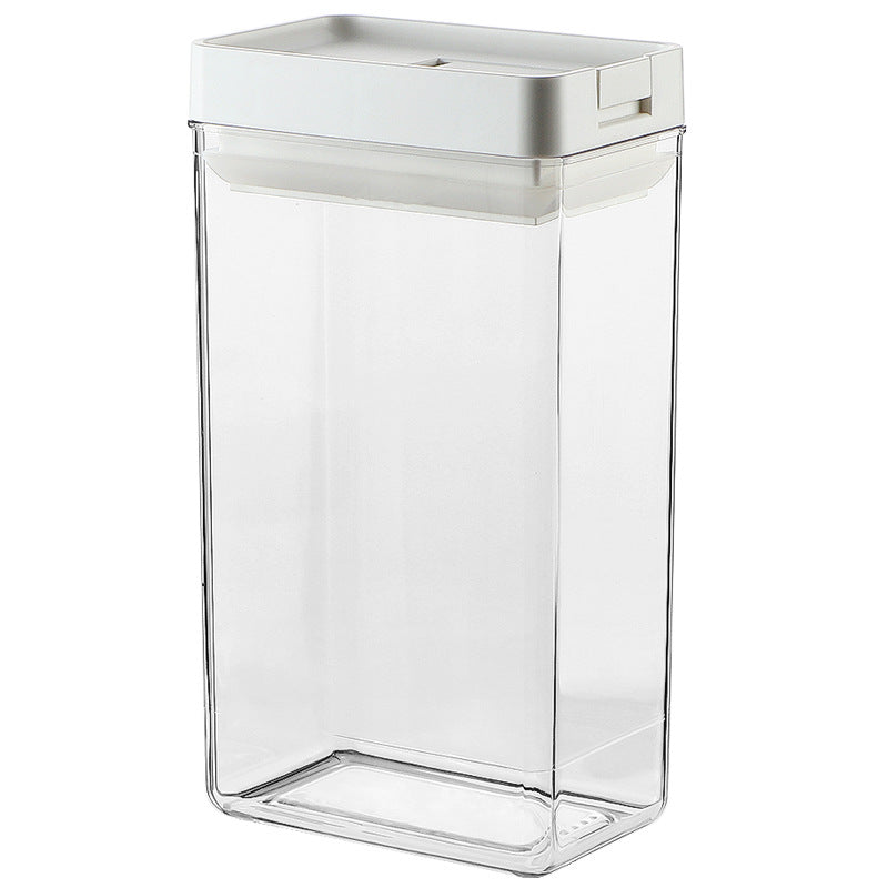 Stackable Plastic Food Storage Containers for Kitchen