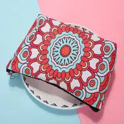 Vintage Waterproof PU Travel Makeup Cosmetic Bag Organizer