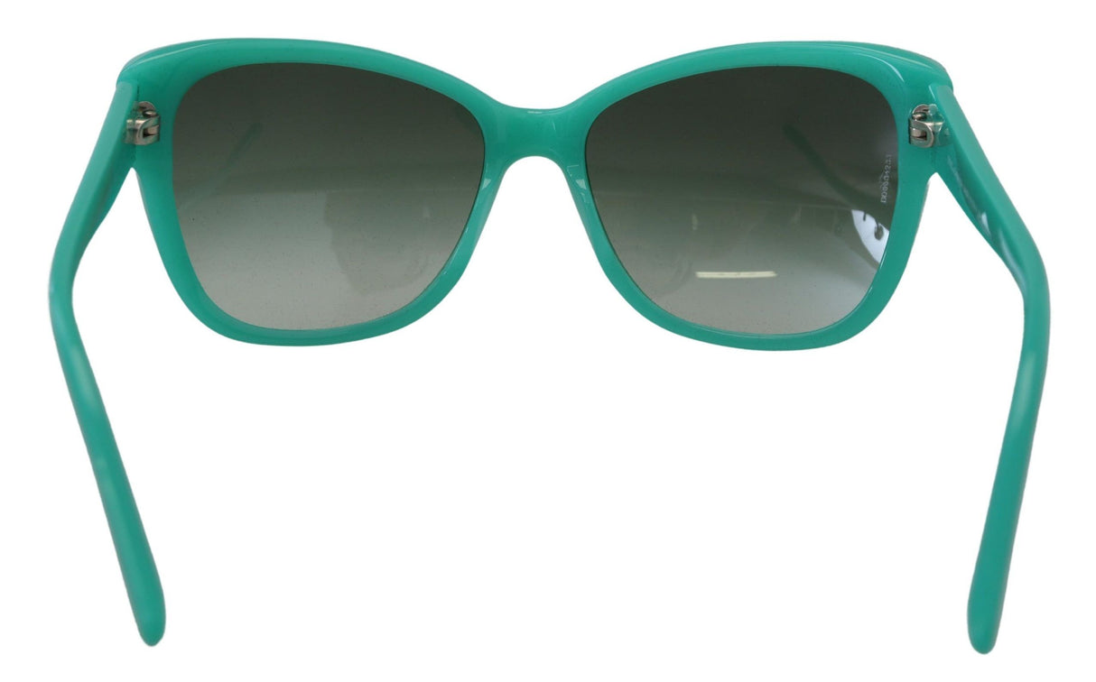 Dolce & Gabbana Green Stars Acetate Square Shades DG4124 Sunglasses